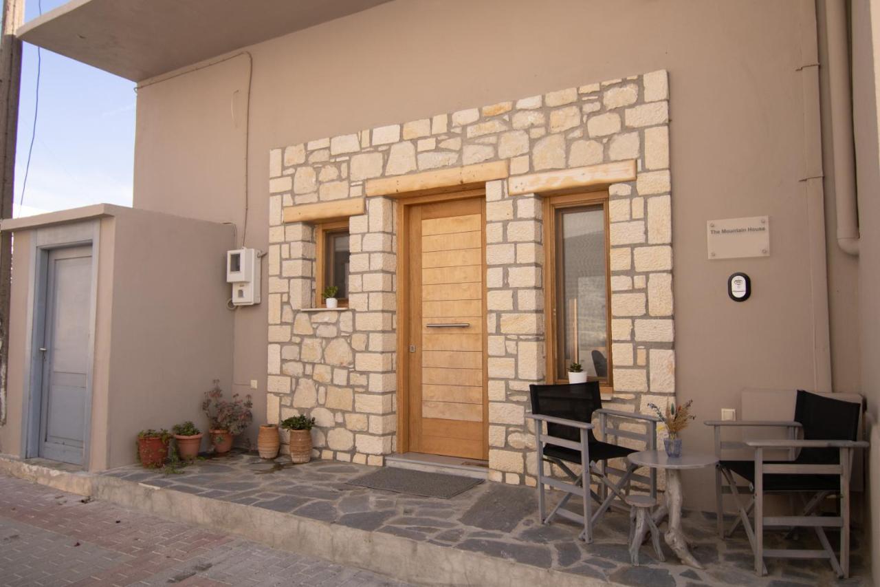 The Mountain House - Authentic Cretan Hideaway - Breathtaking And Nature Views Tourloti Экстерьер фото